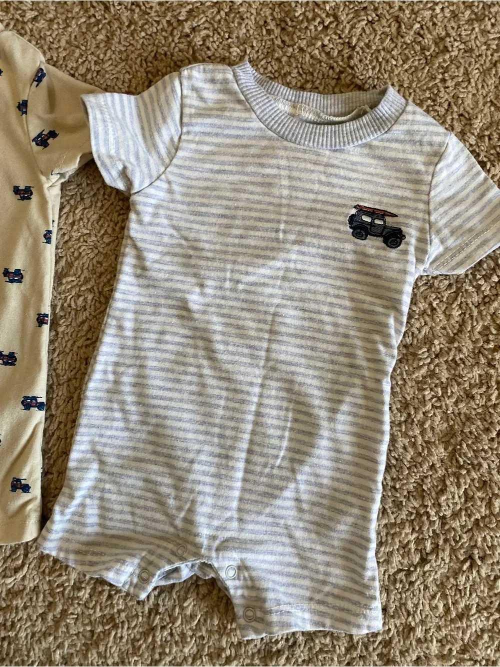 Wrangler boys summer rompers 0-3 months